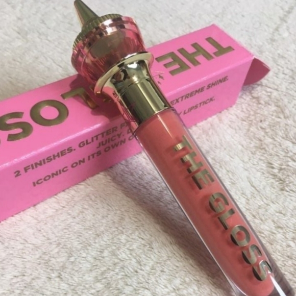 NIB🔥"I'm The Boss" Last 1 😍 The Gloss by Jeffree Star ❤️RARE Coral Shimmer 🪸 - Picture 7 of 11